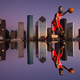 Illustration for article titled A Photographer Made This Beautiful Mirrored Skyline with Plexiglas